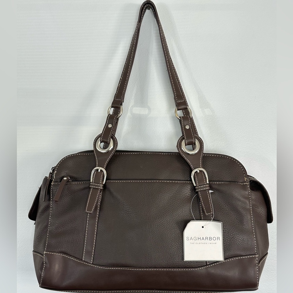 Sag Harbor Dark Brown Shoulder Bag
